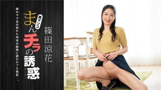 1Pondo 120723_001 まんチラの诱惑 ~积极的なママ友と~