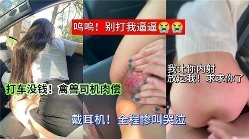 打车没钱禽兽司机肉偿